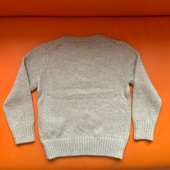 New! RALPH LAUREN Kids Football Bear Sweater - Picture 6 of 12